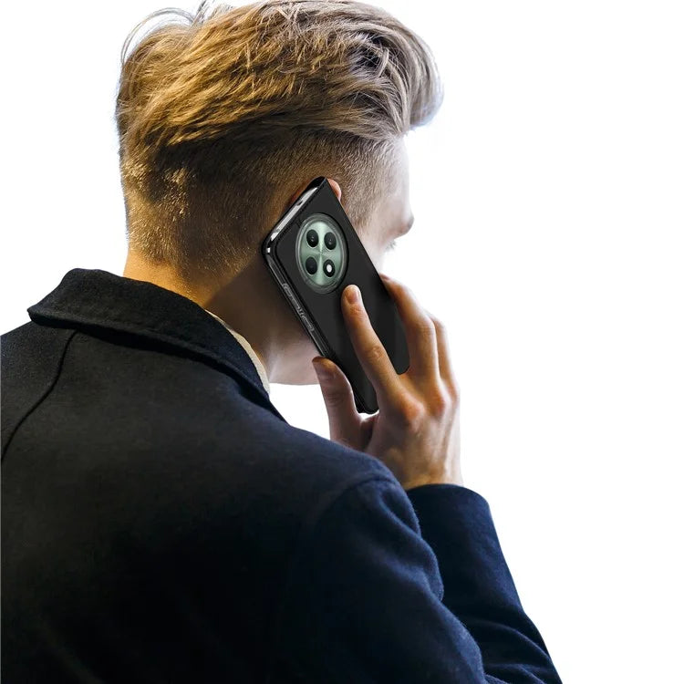 DUX DUCIS Skin Pro Series For Oppo Reno12 F 4G / 5G Case Card Slot PU Leather Cover Stand View