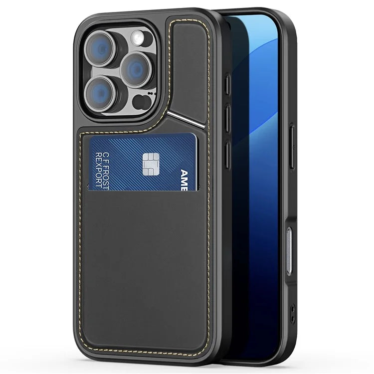 DUX DUCIS Rafi II Series for iPhone 16 Pro Max Case Compatible with MagSafe Card Slots Phone Cover