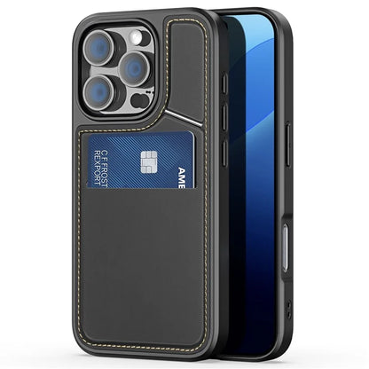 DUX DUCIS Rafi II Series for iPhone 16 Pro Max Case Compatible with MagSafe Card Slots Phone Cover