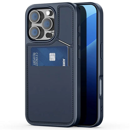 DUX DUCIS Rafi II Series for iPhone 16 Pro Max Case Compatible with MagSafe Card Slots Phone Cover