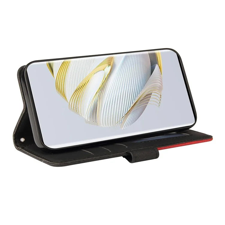 KT Leather Series-1 For Huawei Pura 70 Pro / Pura 70 Pro+ Case Color Splicing Phone Cover with Card Holder