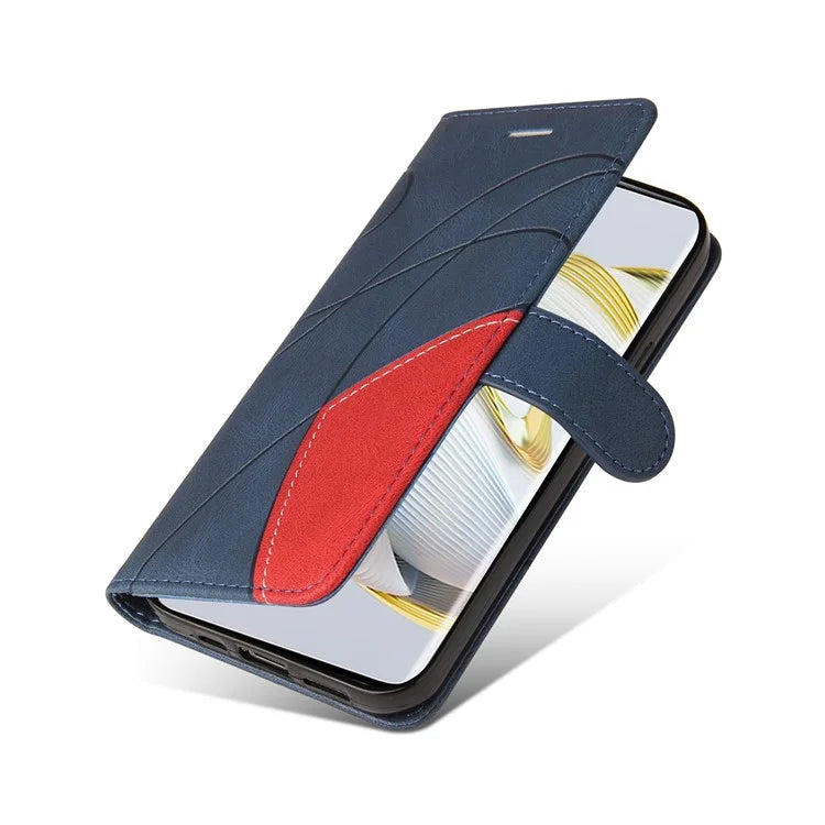 KT Leather Series-1 For Huawei Pura 70 Pro / Pura 70 Pro+ Case Color Splicing Phone Cover with Card Holder