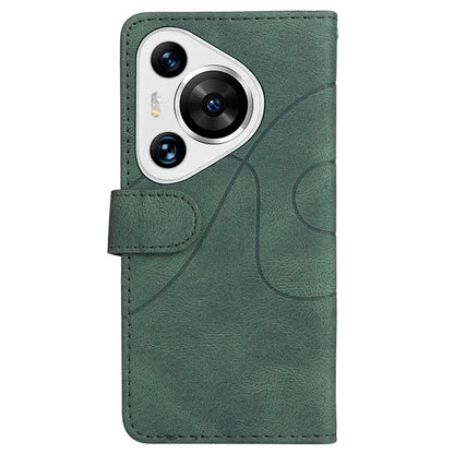 KT Leather Series-1 For Huawei Pura 70 Pro / Pura 70 Pro+ Case Color Splicing Phone Cover with Card Holder