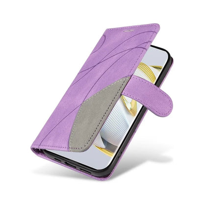 KT Leather Series-1 For Huawei Pura 70 Pro / Pura 70 Pro+ Case Color Splicing Phone Cover with Card Holder