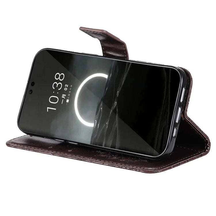 KT Imprinting Flower Series-1 For Huawei Pura 70 Case Leather Sunflower Phone Cover Stand Card Slot