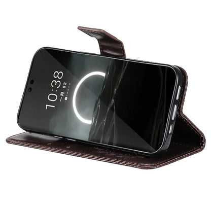 KT Imprinting Flower Series-1 For Huawei Pura 70 Case Leather Sunflower Phone Cover Stand Card Slot