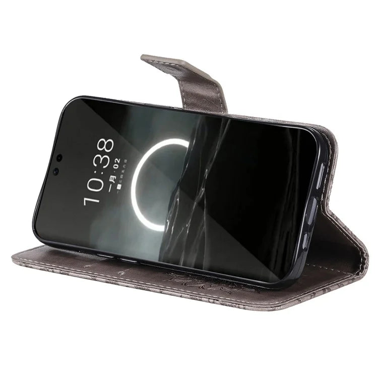 KT Imprinting Flower Series-1 For Huawei Pura 70 Case Leather Sunflower Phone Cover Stand Card Slot