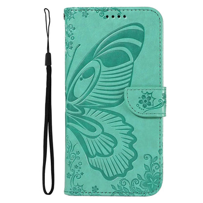 For OnePlus 12R 5G / Ace 3 5G Case Butterfly Shockproof Leather Flip Phone Cover