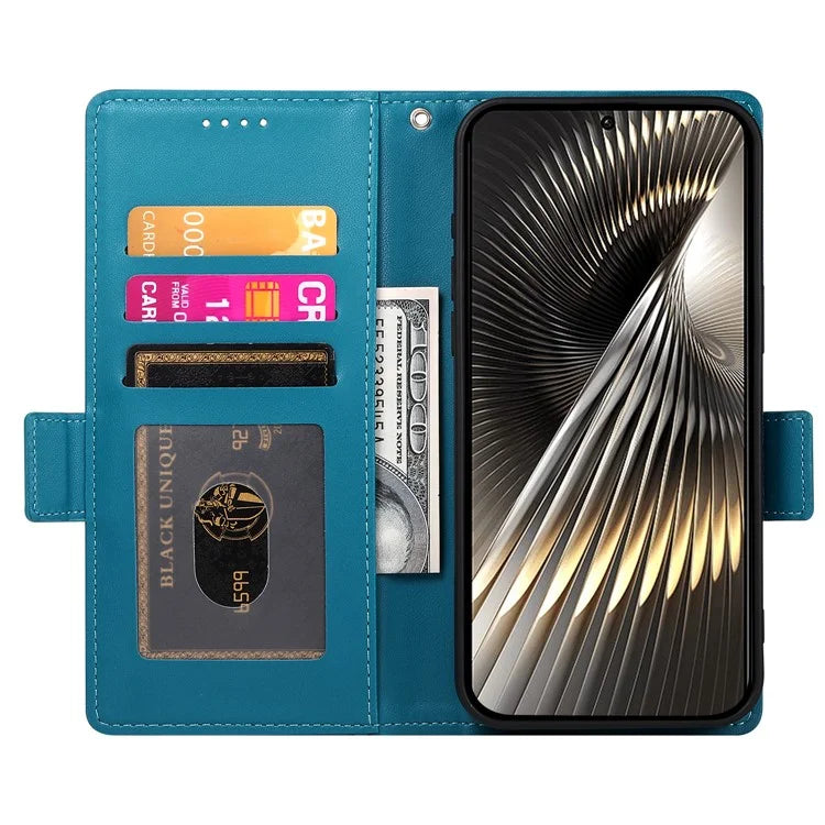 DF-010 For Xiaomi Redmi Turbo 3 5G / Poco F6 5G Stand Case PU Leather Wallet Phone Cover