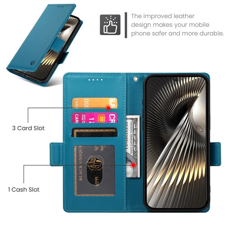 DF-010 For Xiaomi Redmi Turbo 3 5G / Poco F6 5G Stand Case PU Leather Wallet Phone Cover