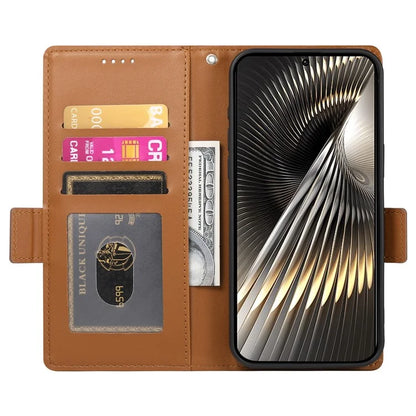 DF-010 For Xiaomi Redmi Turbo 3 5G / Poco F6 5G Stand Case PU Leather Wallet Phone Cover