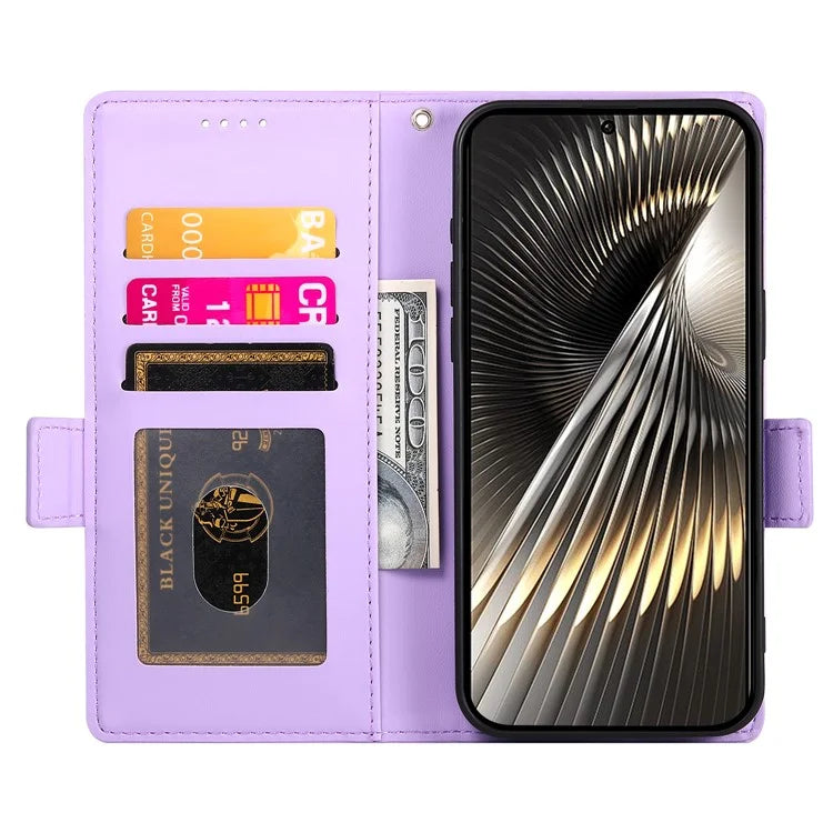 DF-010 For Xiaomi Redmi Turbo 3 5G / Poco F6 5G Stand Case PU Leather Wallet Phone Cover