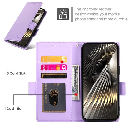 DF-010 For Xiaomi Redmi Turbo 3 5G / Poco F6 5G Stand Case PU Leather Wallet Phone Cover