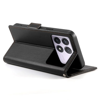 DF-010 For Xiaomi Poco F6 Pro 5G / Redmi K70 5G / K70 Pro 5G Wallet Case PU Leather Stand Phone Cover