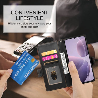 DF-010 For Xiaomi Poco F6 Pro 5G / Redmi K70 5G / K70 Pro 5G Wallet Case PU Leather Stand Phone Cover