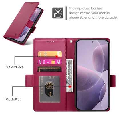 DF-010 For Xiaomi Poco F6 Pro 5G / Redmi K70 5G / K70 Pro 5G Wallet Case PU Leather Stand Phone Cover
