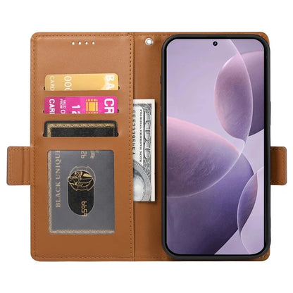 DF-010 For Xiaomi Poco F6 Pro 5G / Redmi K70 5G / K70 Pro 5G Wallet Case PU Leather Stand Phone Cover