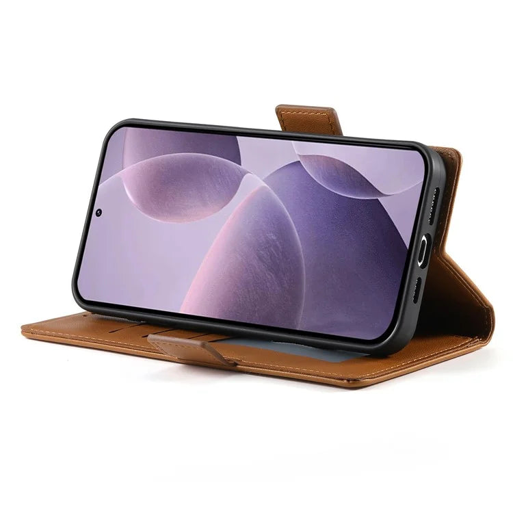 DF-010 For Xiaomi Poco F6 Pro 5G / Redmi K70 5G / K70 Pro 5G Wallet Case PU Leather Stand Phone Cover