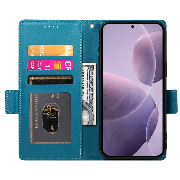 DF-010 For Xiaomi Poco F6 Pro 5G / Redmi K70 5G / K70 Pro 5G Wallet Case PU Leather Stand Phone Cover