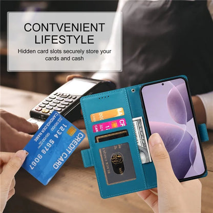 DF-010 For Xiaomi Poco F6 Pro 5G / Redmi K70 5G / K70 Pro 5G Wallet Case PU Leather Stand Phone Cover