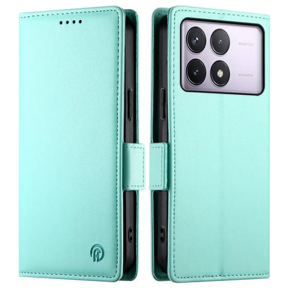 DF-010 For Xiaomi Poco F6 Pro 5G / Redmi K70 5G / K70 Pro 5G Wallet Case PU Leather Stand Phone Cover