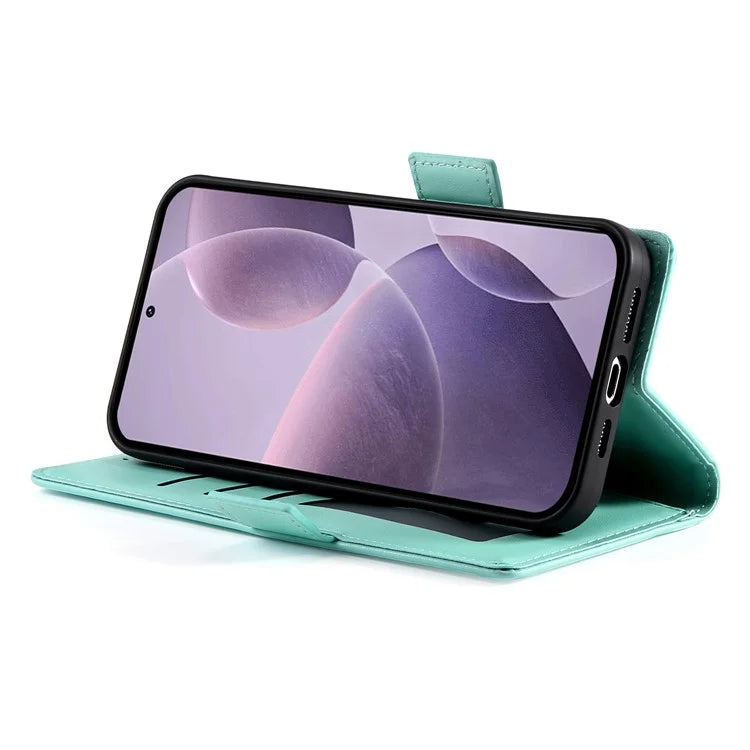 DF-010 For Xiaomi Poco F6 Pro 5G / Redmi K70 5G / K70 Pro 5G Wallet Case PU Leather Stand Phone Cover