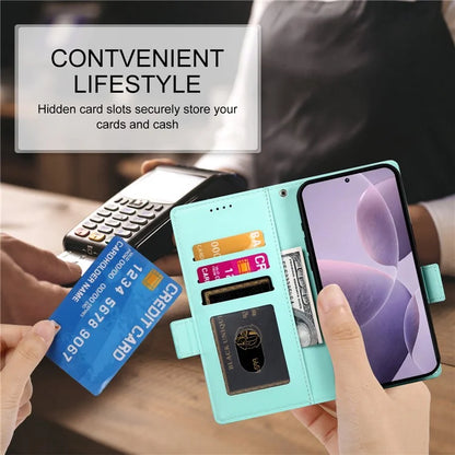 DF-010 For Xiaomi Poco F6 Pro 5G / Redmi K70 5G / K70 Pro 5G Wallet Case PU Leather Stand Phone Cover