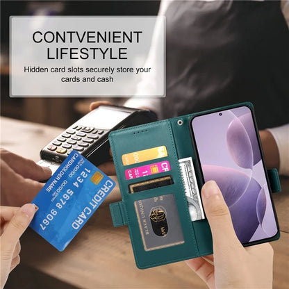 DF-010 For Xiaomi Poco F6 Pro 5G / Redmi K70 5G / K70 Pro 5G Wallet Case PU Leather Stand Phone Cover