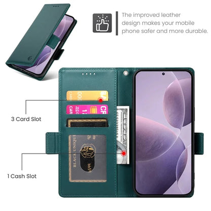 DF-010 For Xiaomi Poco F6 Pro 5G / Redmi K70 5G / K70 Pro 5G Wallet Case PU Leather Stand Phone Cover