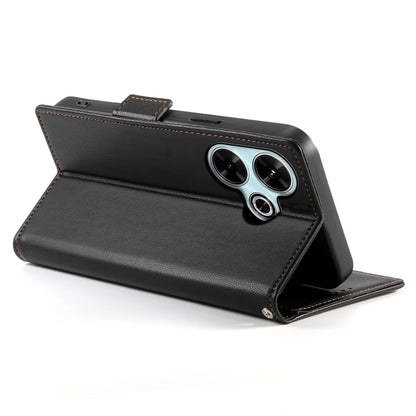 DF-010 For Xiaomi Redmi 13 4G / 5G / Note 13R 5G / Poco M6 4G Wallet Case PU Leather Stand Phone Shell