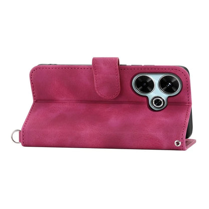 For Xiaomi Redmi 13 4G / 5G / Note 13R 5G / Poco M6 4G Phone Case Flower Imprint Leather Wallet Cover
