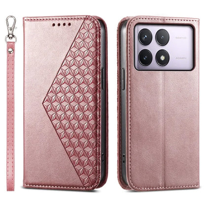 For Xiaomi Poco F6 Pro 5G / Redmi K70 5G / K70 Pro 5G Wallet Phone Case Calf Texture PU Leather Flip Cover