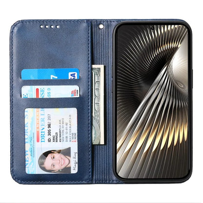 For Xiaomi Redmi Turbo 3 5G / Poco F6 5G Case Imprint Calf Texture Leather Wallet Phone Cover