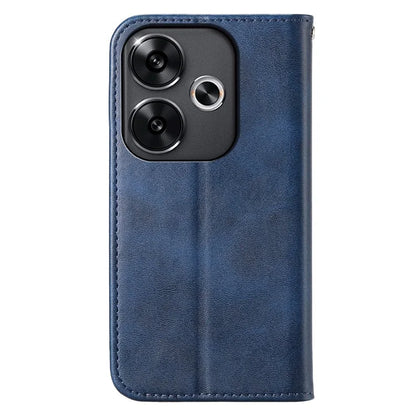 For Xiaomi Redmi Turbo 3 5G / Poco F6 5G Case Imprint Calf Texture Leather Wallet Phone Cover