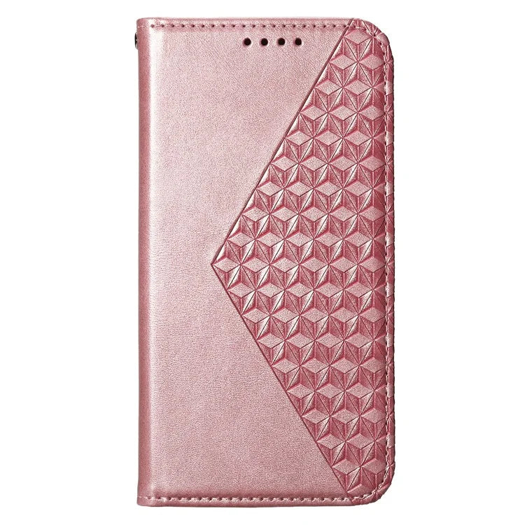 For Xiaomi Redmi Turbo 3 5G / Poco F6 5G Case Imprint Calf Texture Leather Wallet Phone Cover