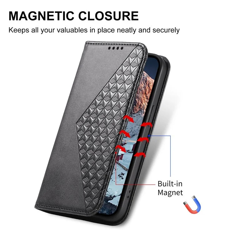 For Xiaomi Redmi 13 4G / 5G / Note 13R 5G / Poco M6 4G Case Calf Texture PU Leather Phone Cover with Wallet