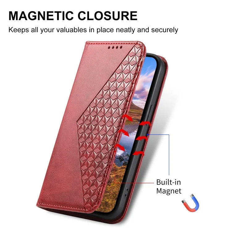 For Xiaomi Redmi 13 4G / 5G / Note 13R 5G / Poco M6 4G Case Calf Texture PU Leather Phone Cover with Wallet