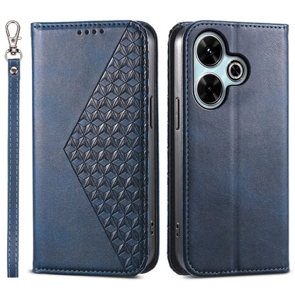 For Xiaomi Redmi 13 4G / 5G / Note 13R 5G / Poco M6 4G Case Calf Texture PU Leather Phone Cover with Wallet