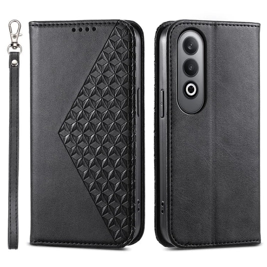 For Oppo K12 / OnePlus Nord CE4 5G Case Calf Texture PU Leather Phone Cover with Wallet
