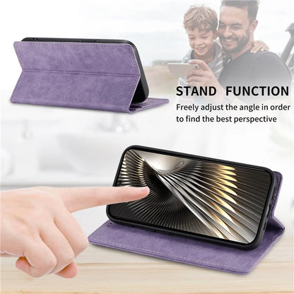 DF-05 For Xiaomi Redmi Turbo 3 5G / Poco F6 5G Case RFID Blocking PU Leather Phone Cover