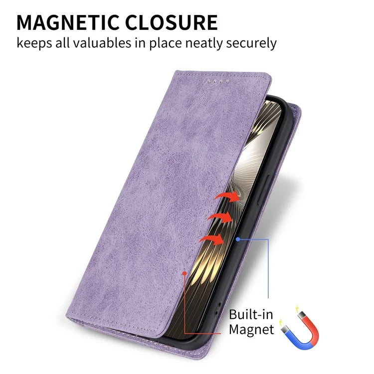 DF-05 For Xiaomi Redmi Turbo 3 5G / Poco F6 5G Case RFID Blocking PU Leather Phone Cover