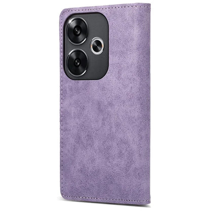 DF-05 For Xiaomi Redmi Turbo 3 5G / Poco F6 5G Case RFID Blocking PU Leather Phone Cover