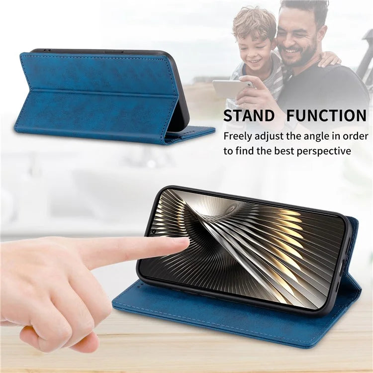 DF-05 For Xiaomi Redmi Turbo 3 5G / Poco F6 5G Case RFID Blocking PU Leather Phone Cover