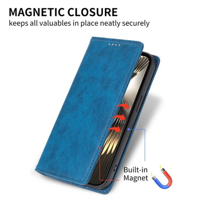 DF-05 For Xiaomi Redmi Turbo 3 5G / Poco F6 5G Case RFID Blocking PU Leather Phone Cover