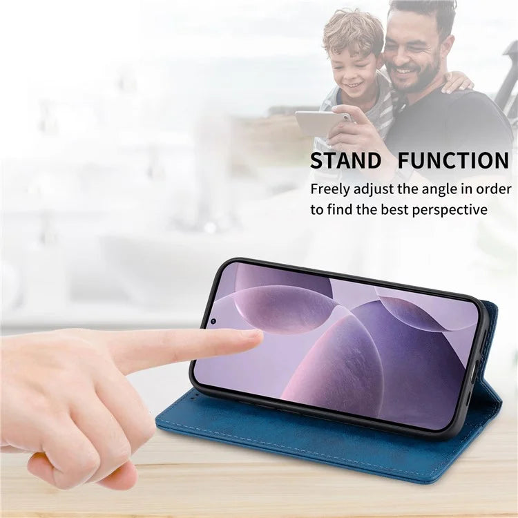 DF-05 For Xiaomi Poco F6 Pro 5G / Redmi K70 5G / K70 Pro 5G RFID Blocking Case PU Leather Phone Cover