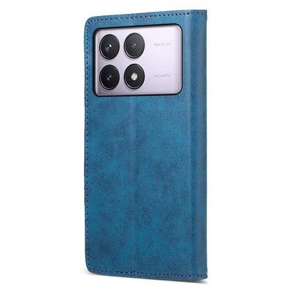 DF-05 For Xiaomi Poco F6 Pro 5G / Redmi K70 5G / K70 Pro 5G RFID Blocking Case PU Leather Phone Cover