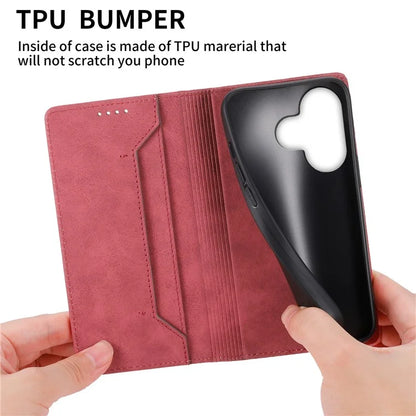 DF-05 For Xiaomi Redmi 13 4G / 5G / Note 13R 5G / Poco M6 4G Case RFID Blocking Leather Phone Shell