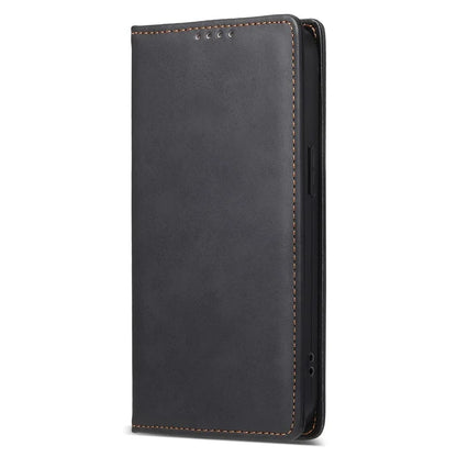 DF-05 For Xiaomi Redmi 13 4G / 5G / Note 13R 5G / Poco M6 4G Case RFID Blocking Leather Phone Shell