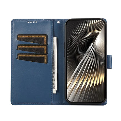 DF-06 For Xiaomi Redmi Turbo 3 5G / Poco F6 5G Wholesale Phone Case Line Imprint Leather Wallet Cover