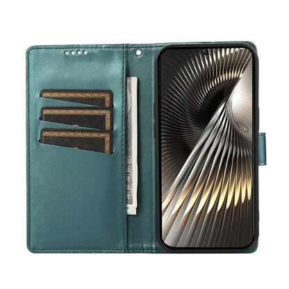 DF-06 For Xiaomi Redmi Turbo 3 5G / Poco F6 5G Wholesale Phone Case Line Imprint Leather Wallet Cover